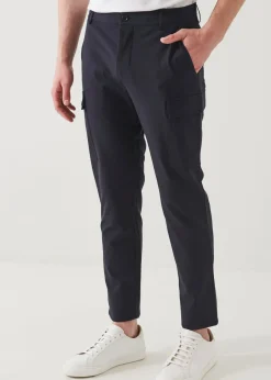 PATRICK ASSARAF Nucleo Nylon Stretch Cargo Pant|Men Bottoms