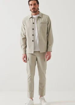 PATRICK ASSARAF Nucleo Nylon Stretch Cargo Pant|Men Bottoms