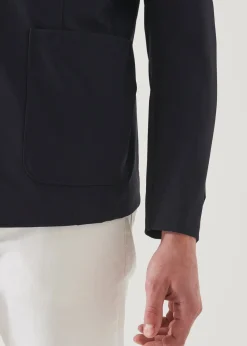 PATRICK ASSARAF Nucleo Nylon Stretch Two-Button Blazer|Men Blazers