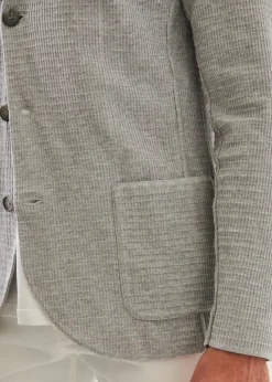 PATRICK ASSARAF Organic Cotton Textured Knit Blazer|Men Blazers