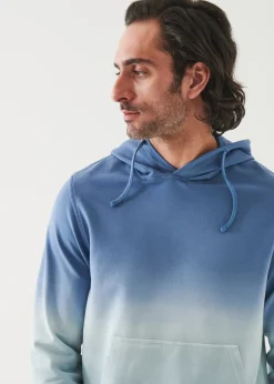 PATRICK ASSARAF Pima Cotton French Terry Mineral Wash Sweatshirt|Men Sweatshirts & Hoodies
