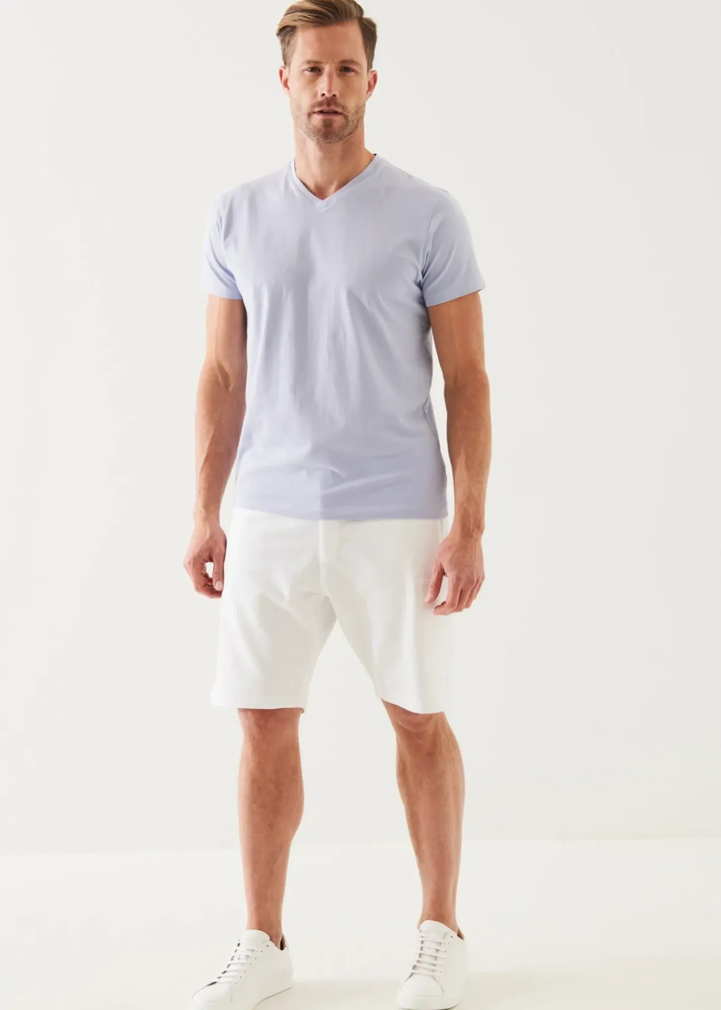 PATRICK ASSARAF Pima Cotton French Terry Cargo Short|Men Bottoms