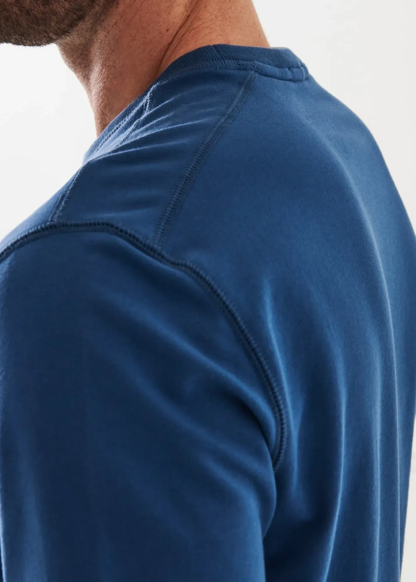 PATRICK ASSARAF Pima Cotton French Terry Sweatshirt|Men Sweatshirts & Hoodies