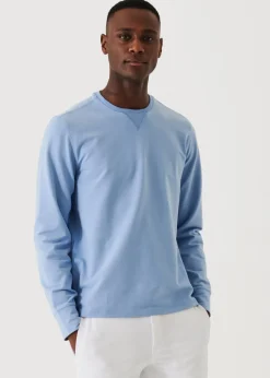 PATRICK ASSARAF Pima Cotton French Terry Sweatshirt|Men Sweatshirts & Hoodies