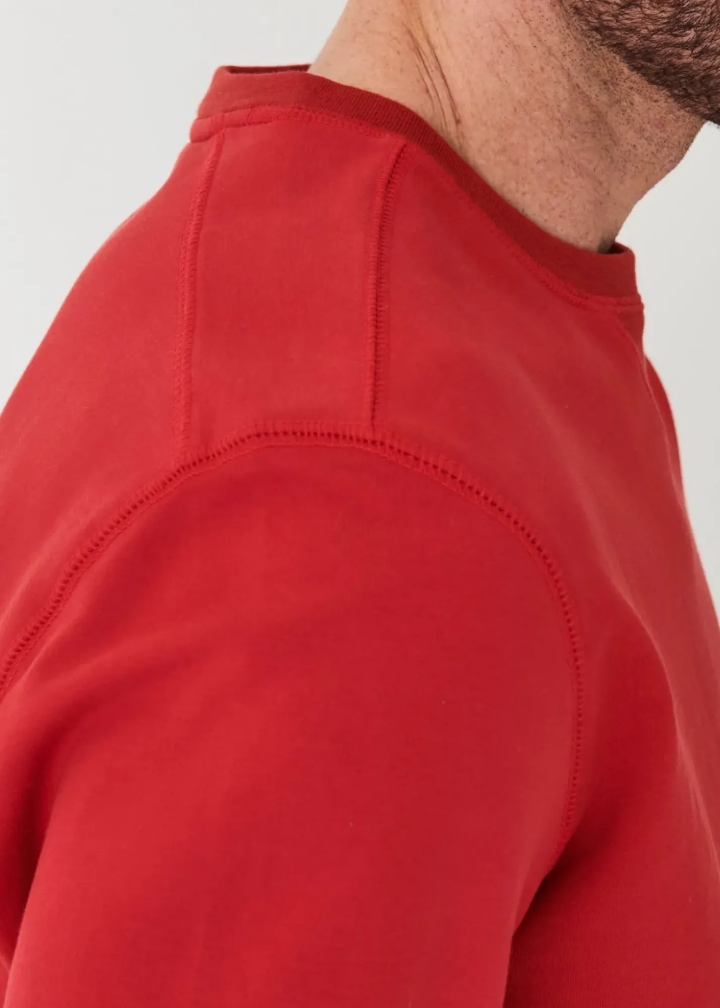 PATRICK ASSARAF Pima Cotton French Terry Sweatshirt|Men Sweatshirts & Hoodies