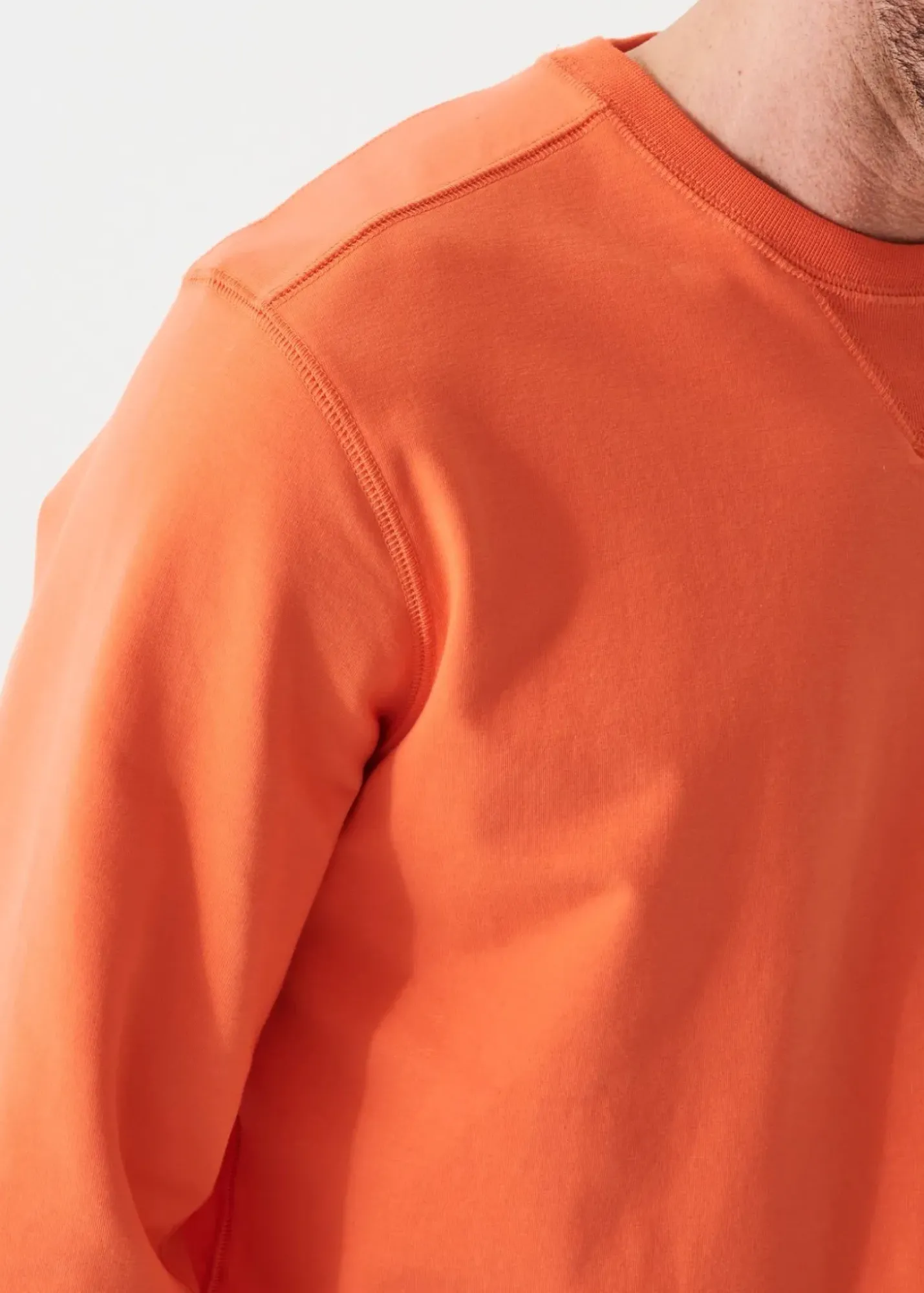 PATRICK ASSARAF Pima Cotton French Terry Sweatshirt|Men Sweatshirts & Hoodies
