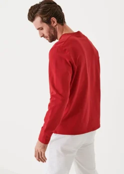 PATRICK ASSARAF Pima Cotton French Terry Sweatshirt|Men Sweatshirts & Hoodies
