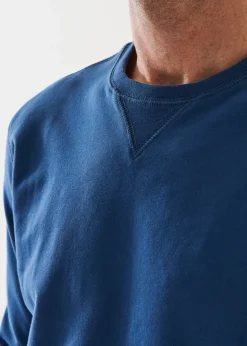 PATRICK ASSARAF Pima Cotton French Terry Sweatshirt|Men Sweatshirts & Hoodies