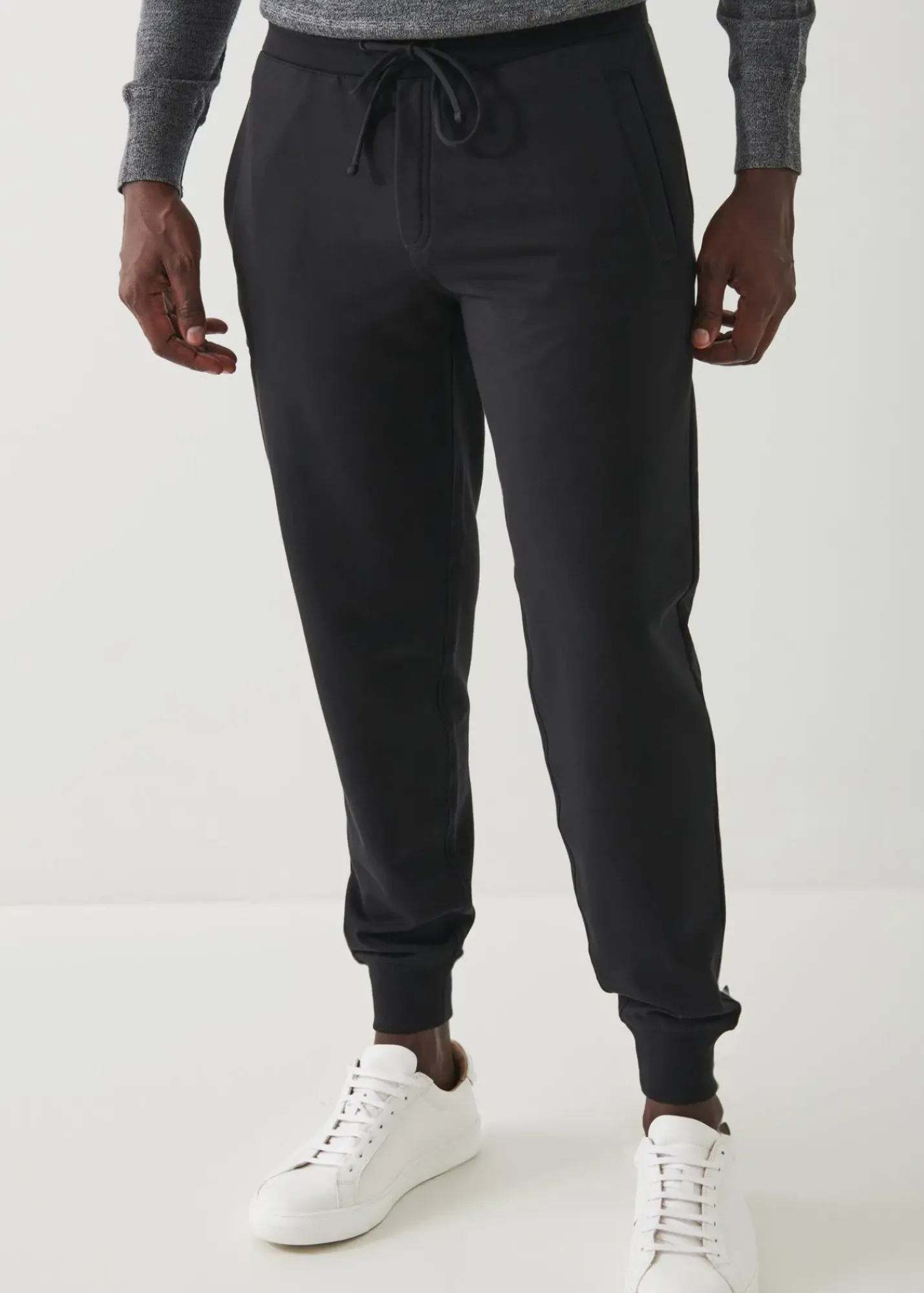 PATRICK ASSARAF Pima Cotton French Terry Jogger|Men Bottoms