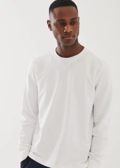 PATRICK ASSARAF Pima Cotton French Terry Sweatshirt|Men Sweatshirts & Hoodies