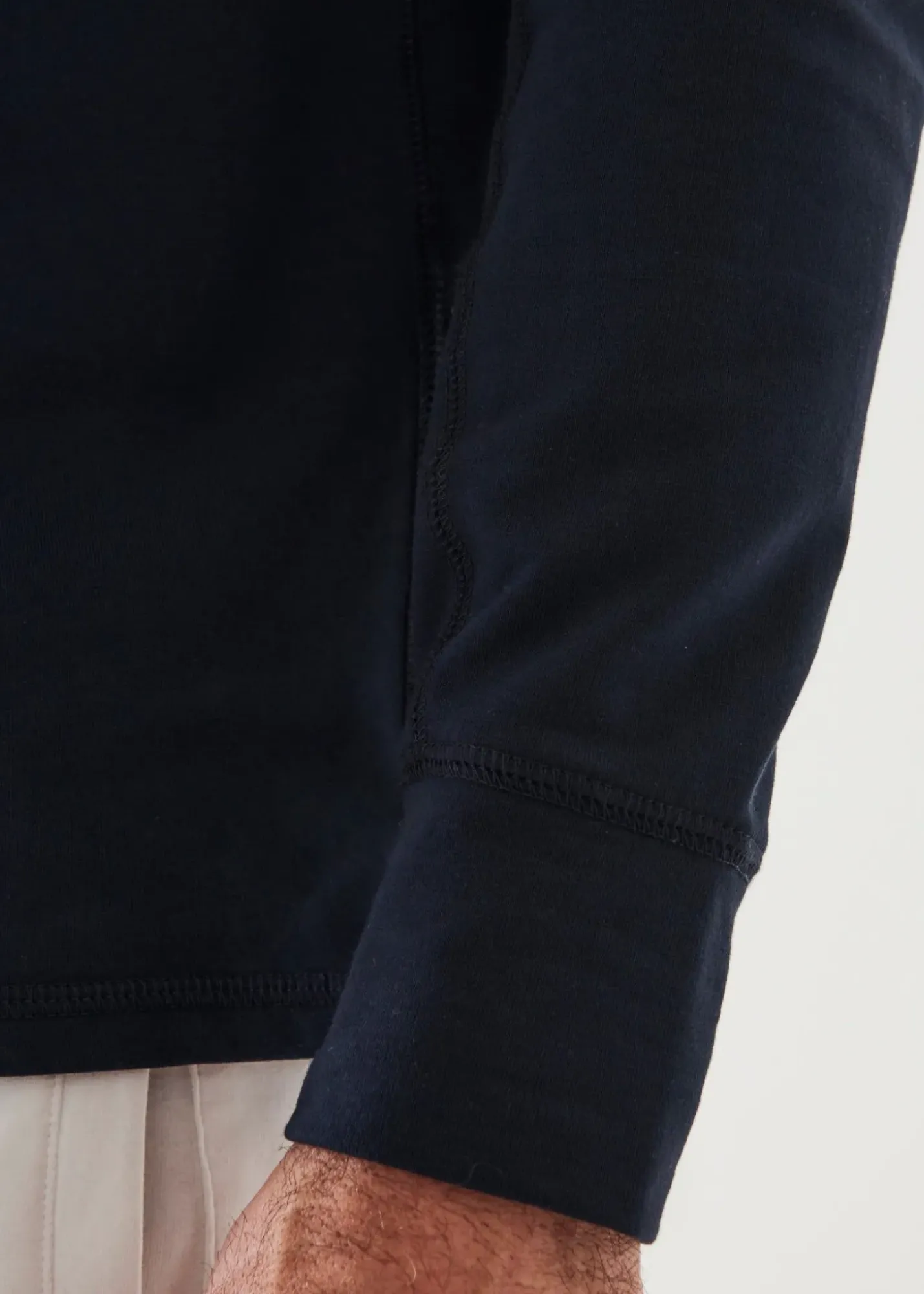 PATRICK ASSARAF Pima Cotton French Terry Sweatshirt|Men Sweatshirts & Hoodies