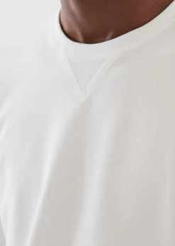 PATRICK ASSARAF Pima Cotton French Terry Sweatshirt|Men Sweatshirts & Hoodies