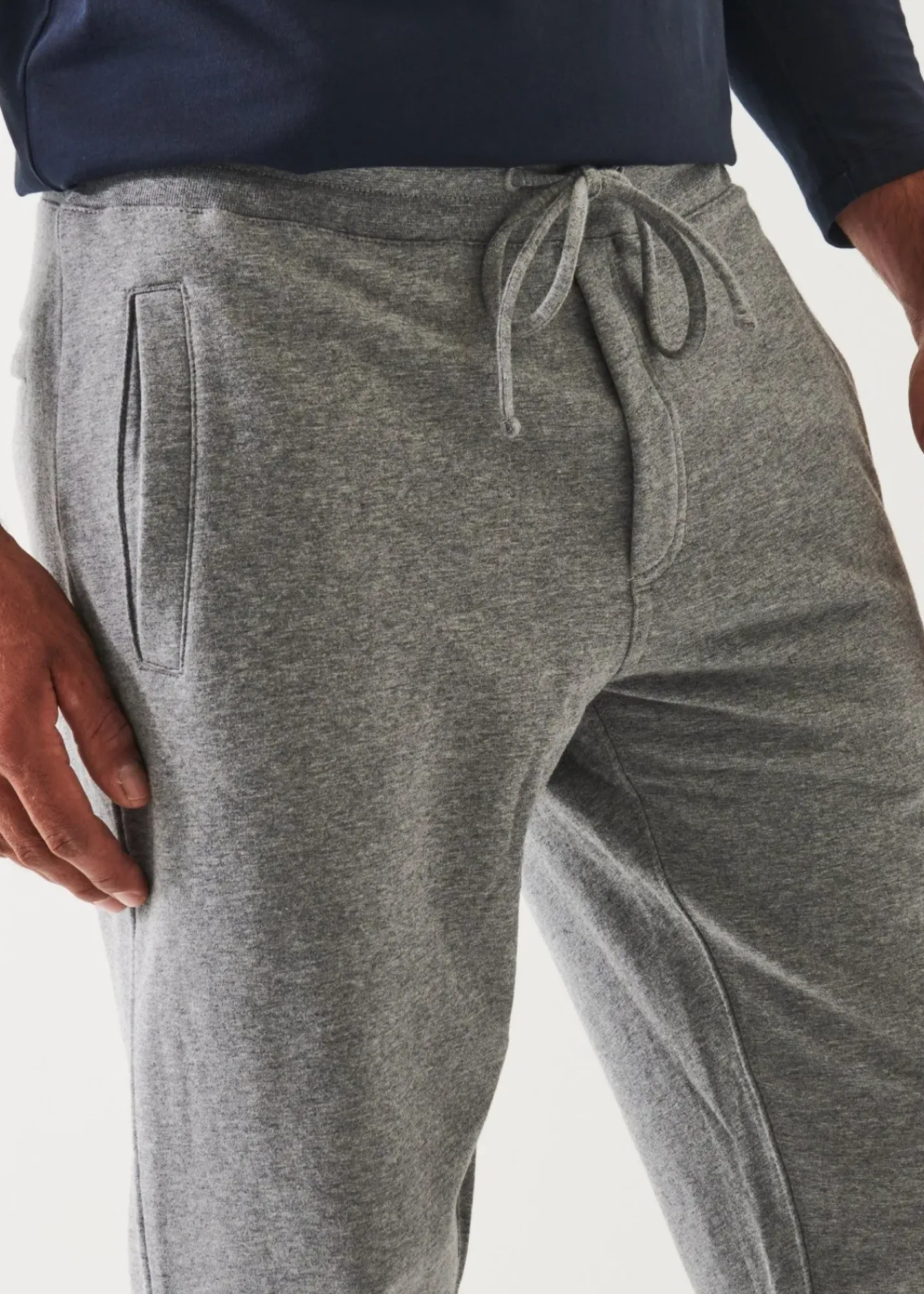 PATRICK ASSARAF Pima Cotton French Terry Jogger|Men Bottoms