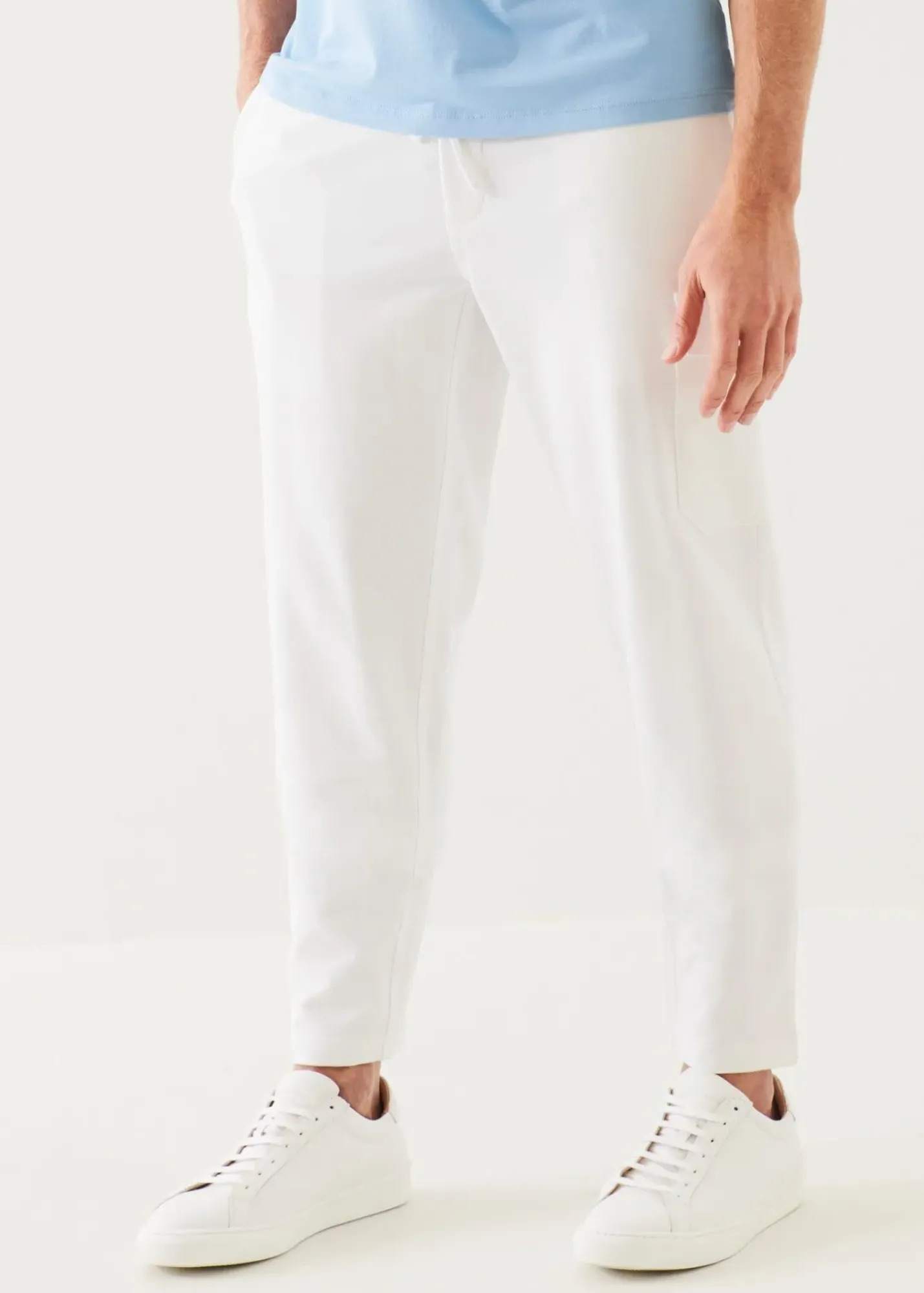 PATRICK ASSARAF Pima Cotton French Terry Cargo Pant|Men Bottoms