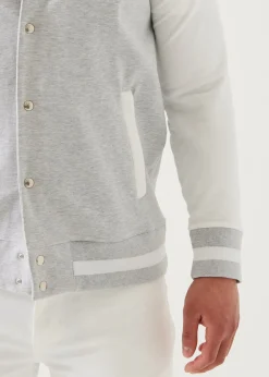 PATRICK ASSARAF Pima Cotton French Terry Bomber Jacket|Men Outerwear