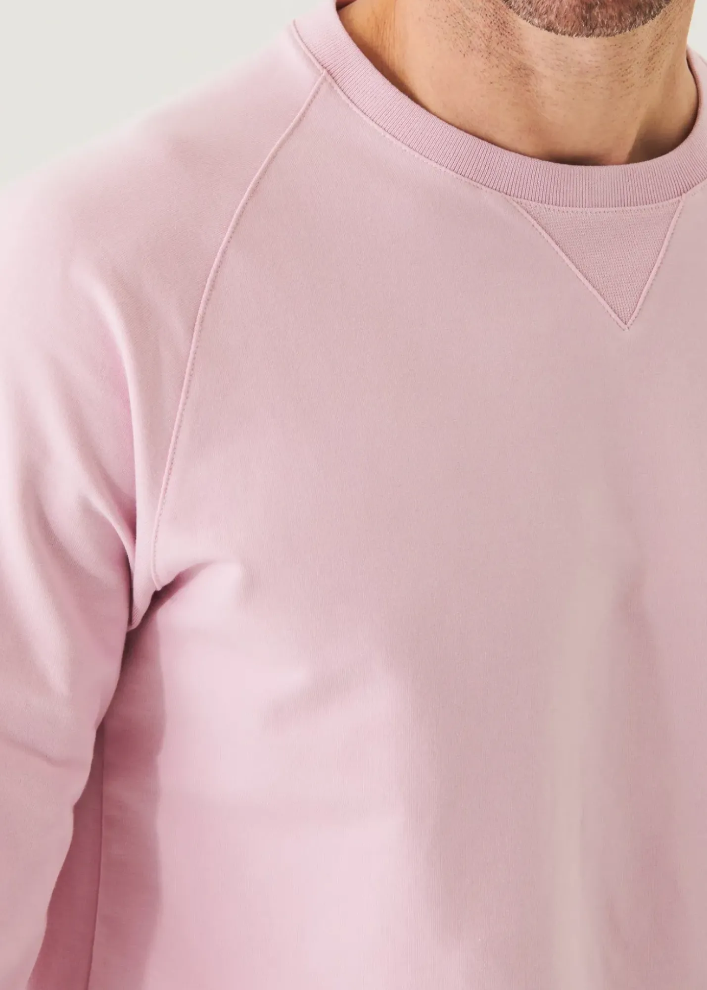 PATRICK ASSARAF Pima Cotton French Terry Raglan Sweatshirt|Men Sweatshirts & Hoodies