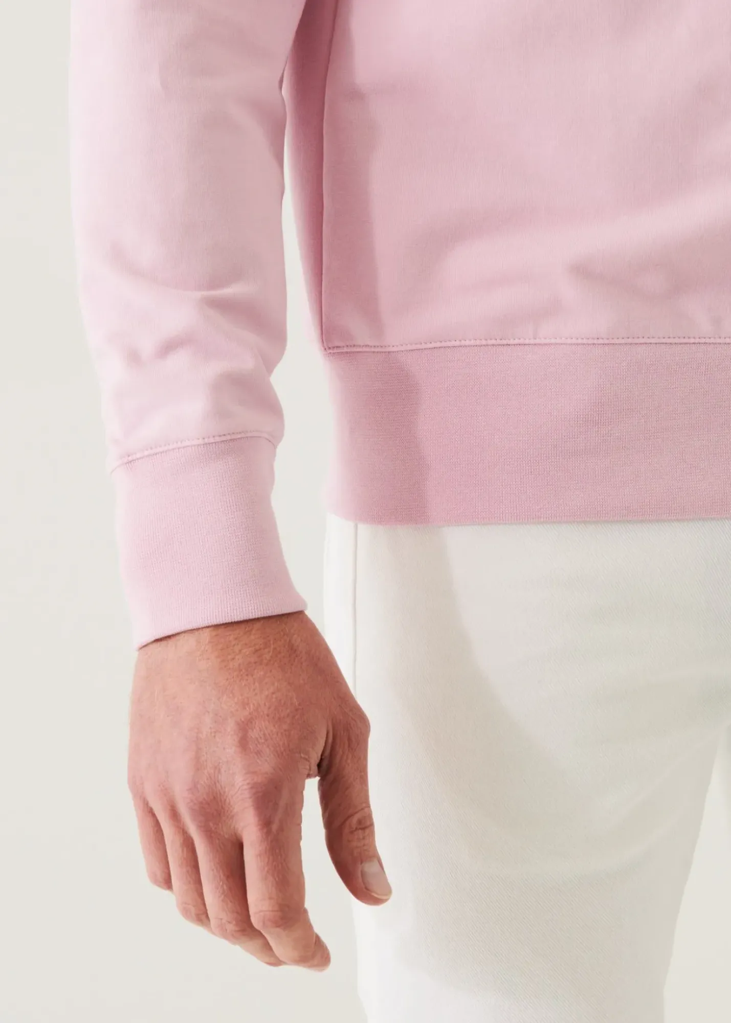 PATRICK ASSARAF Pima Cotton French Terry Raglan Sweatshirt|Men Sweatshirts & Hoodies