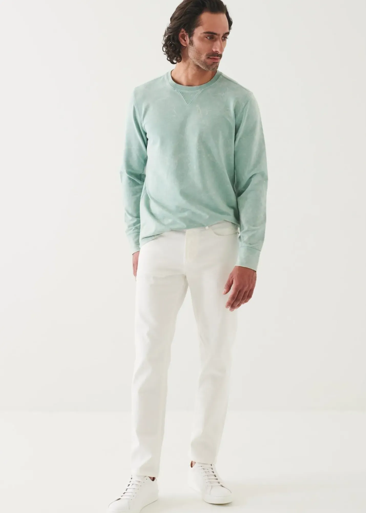 PATRICK ASSARAF Pima Cotton Stretch Overshirt|Men Shirt Jackets