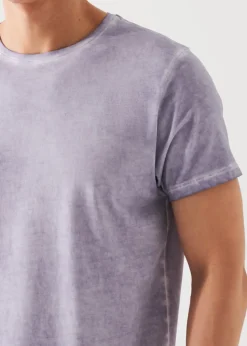 PATRICK ASSARAF Pima Cotton Stretch Vintage Wash T-Shirt|Men T-Shirts