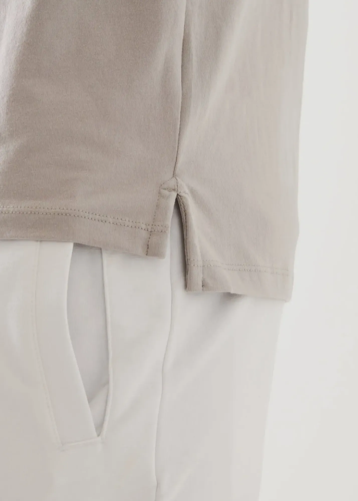 PATRICK ASSARAF Pima Cotton Stretch Zip Mock|Men Sweatshirts & Hoodies