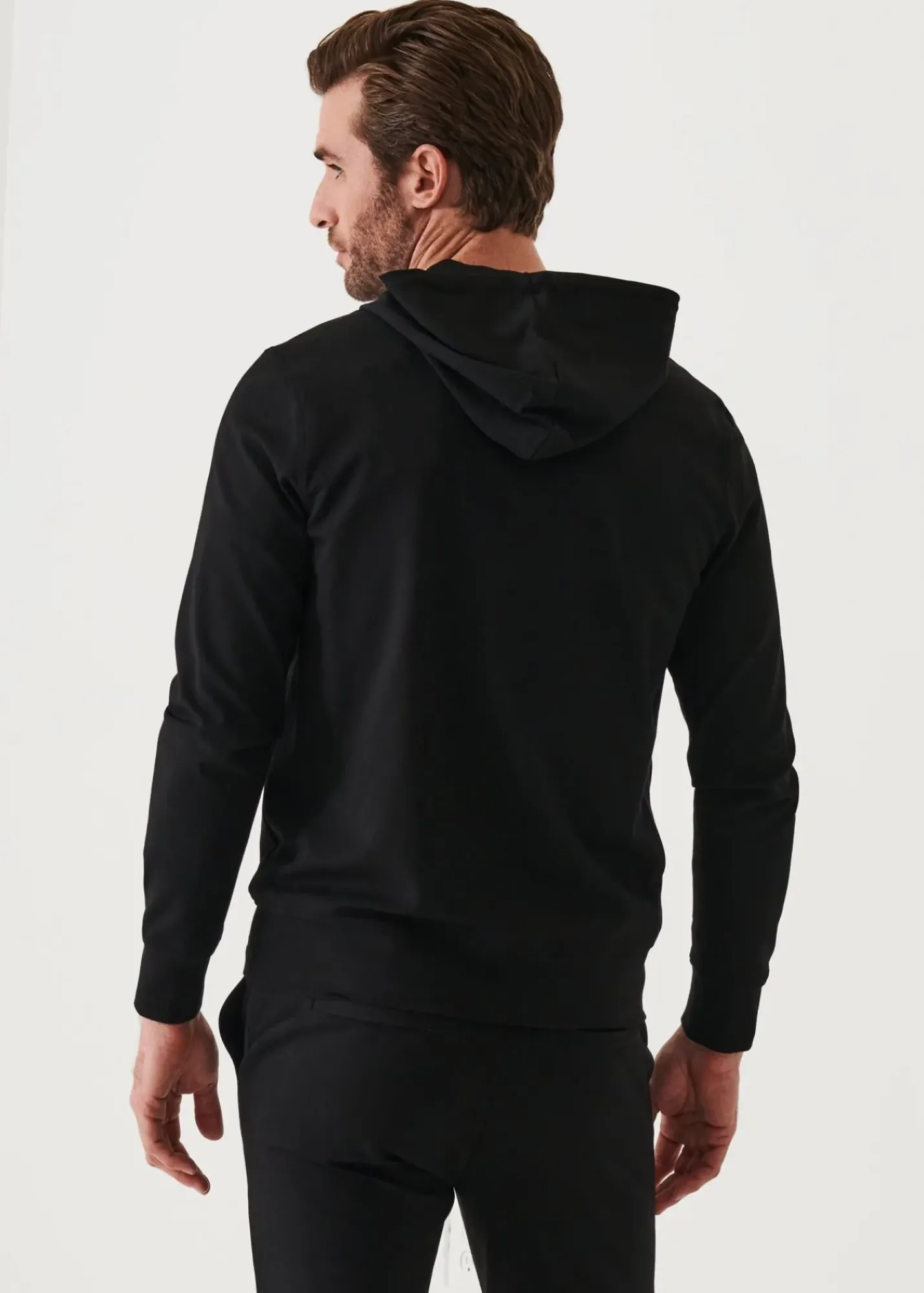 PATRICK ASSARAF Pima Stretch Fleece Quarter-Zip|Men Sweatshirts & Hoodies