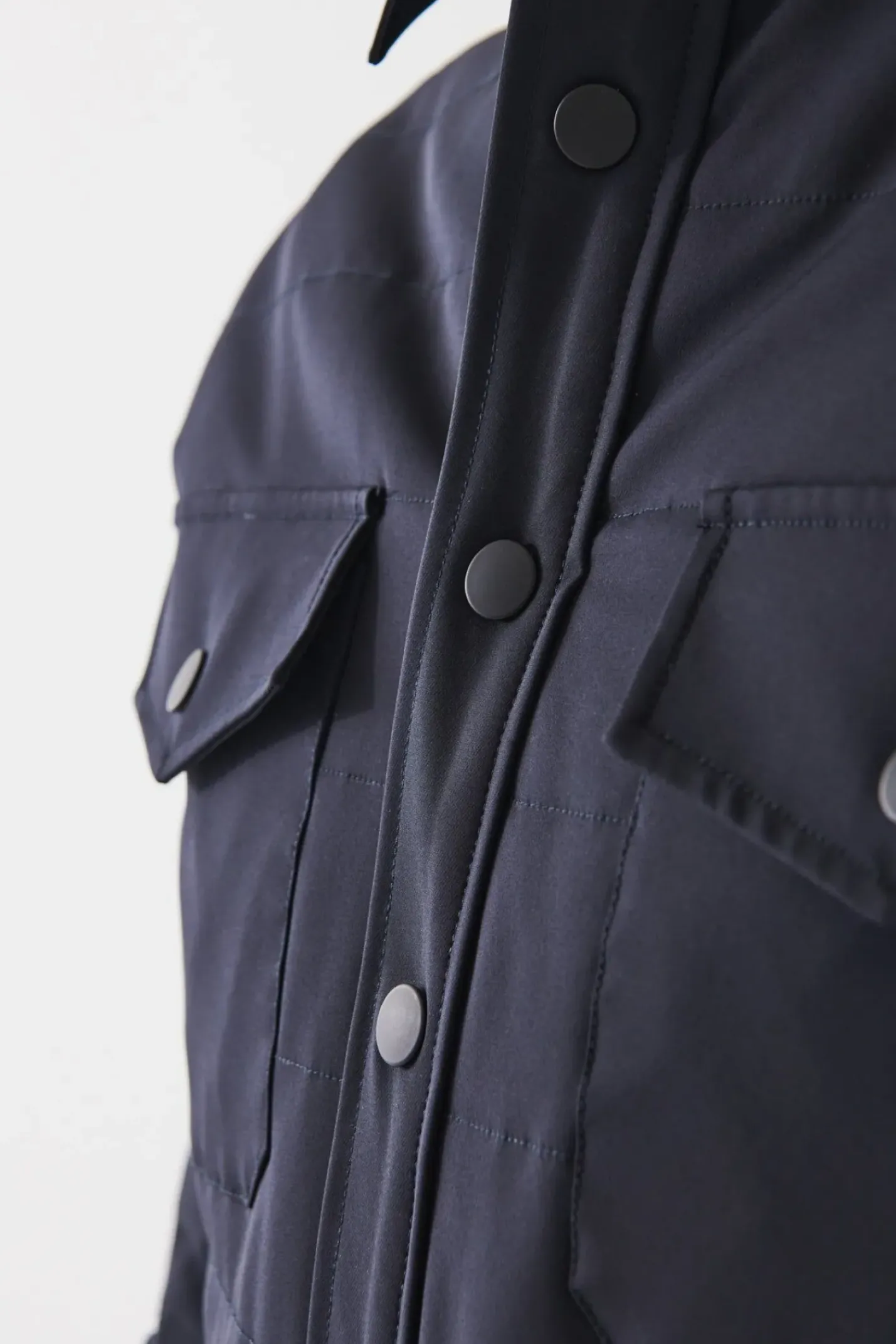 PATRICK ASSARAF Quilted Shirt Jacket|Men Outerwear