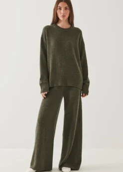 PATRICK ASSARAF Relaxed Cashmere Crewneck|Women Knitwear