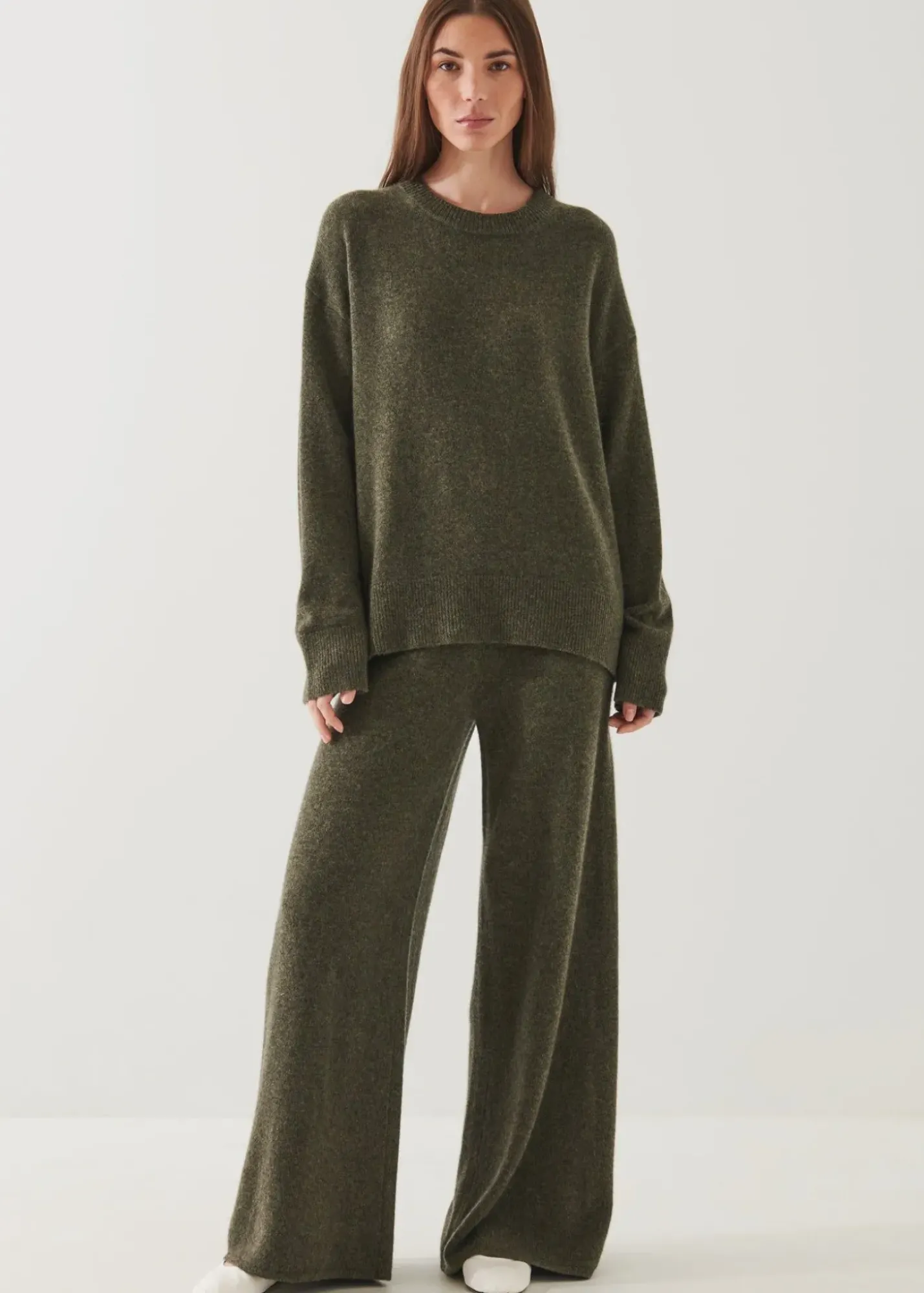 PATRICK ASSARAF Relaxed Cashmere Crewneck|Women Knitwear