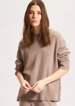 PATRICK ASSARAF Relaxed Cashmere Crewneck|Women Knitwear