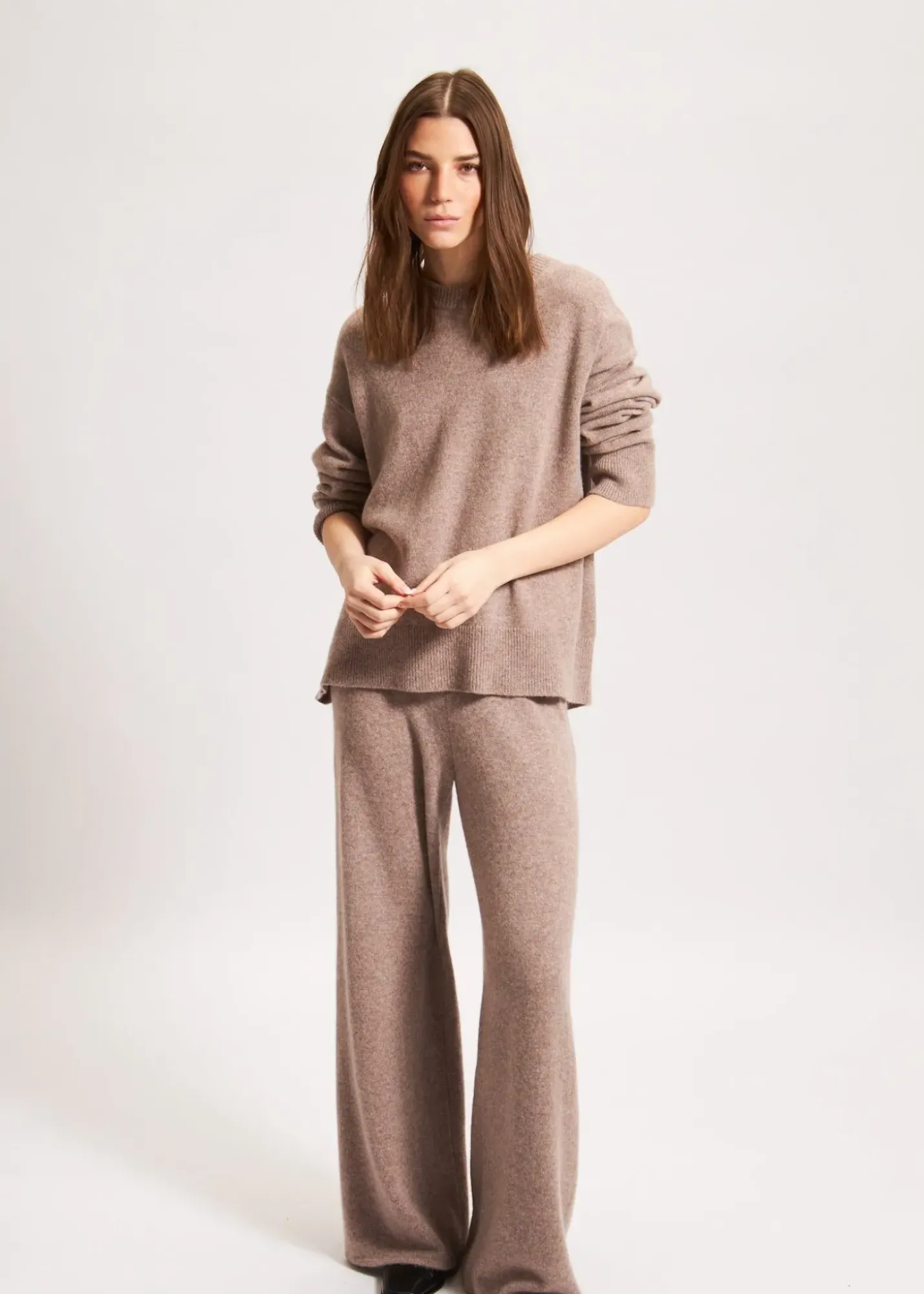 PATRICK ASSARAF Relaxed Cashmere Crewneck|Women Knitwear