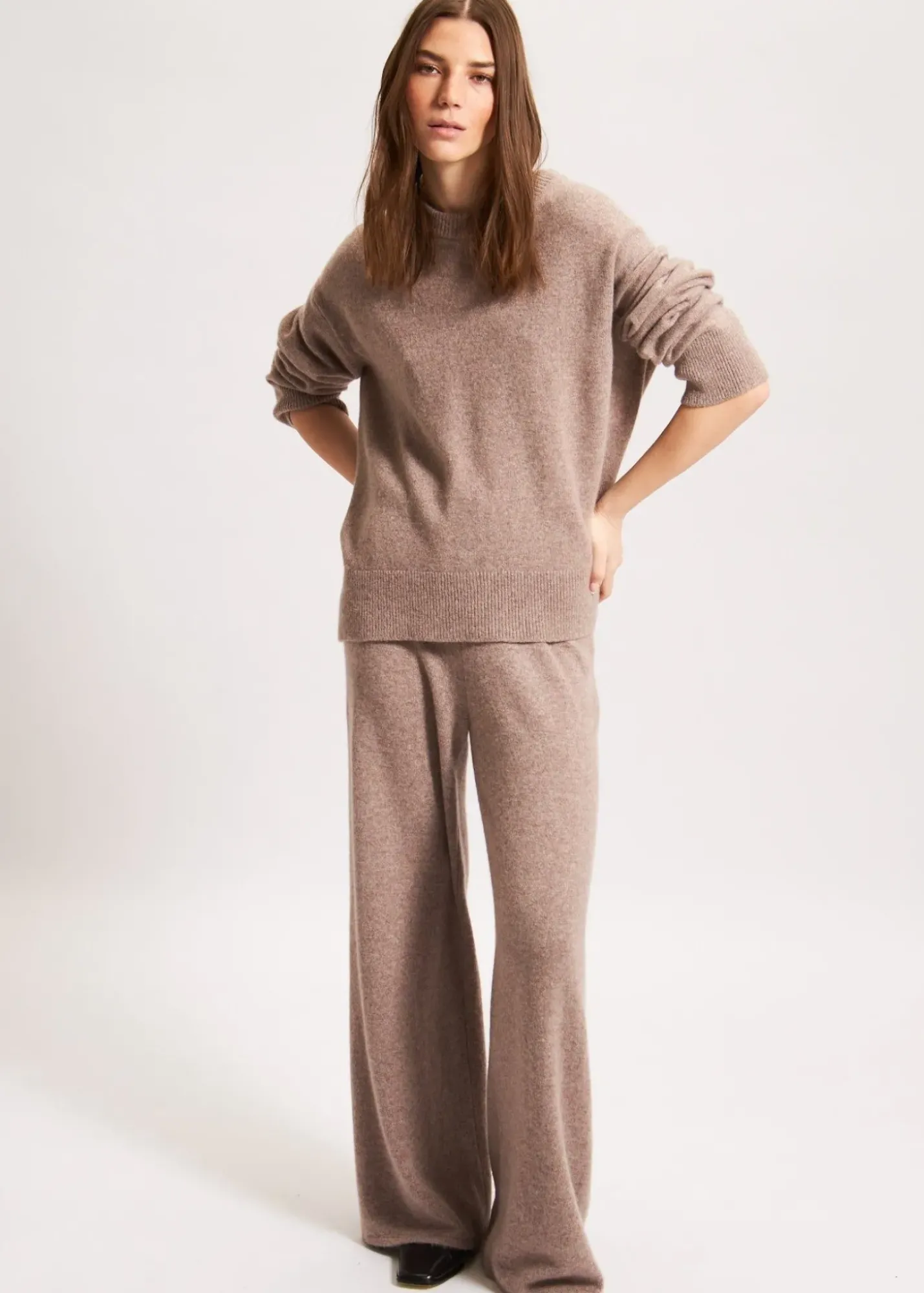 PATRICK ASSARAF Relaxed Cashmere Crewneck|Women Knitwear