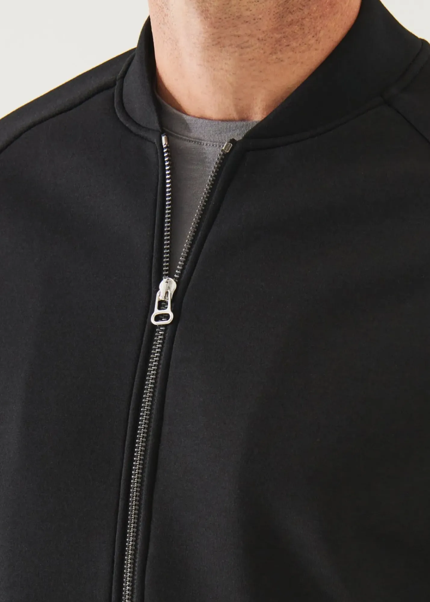 PATRICK ASSARAF Scuba Full-Zip Bomber|Men Outerwear