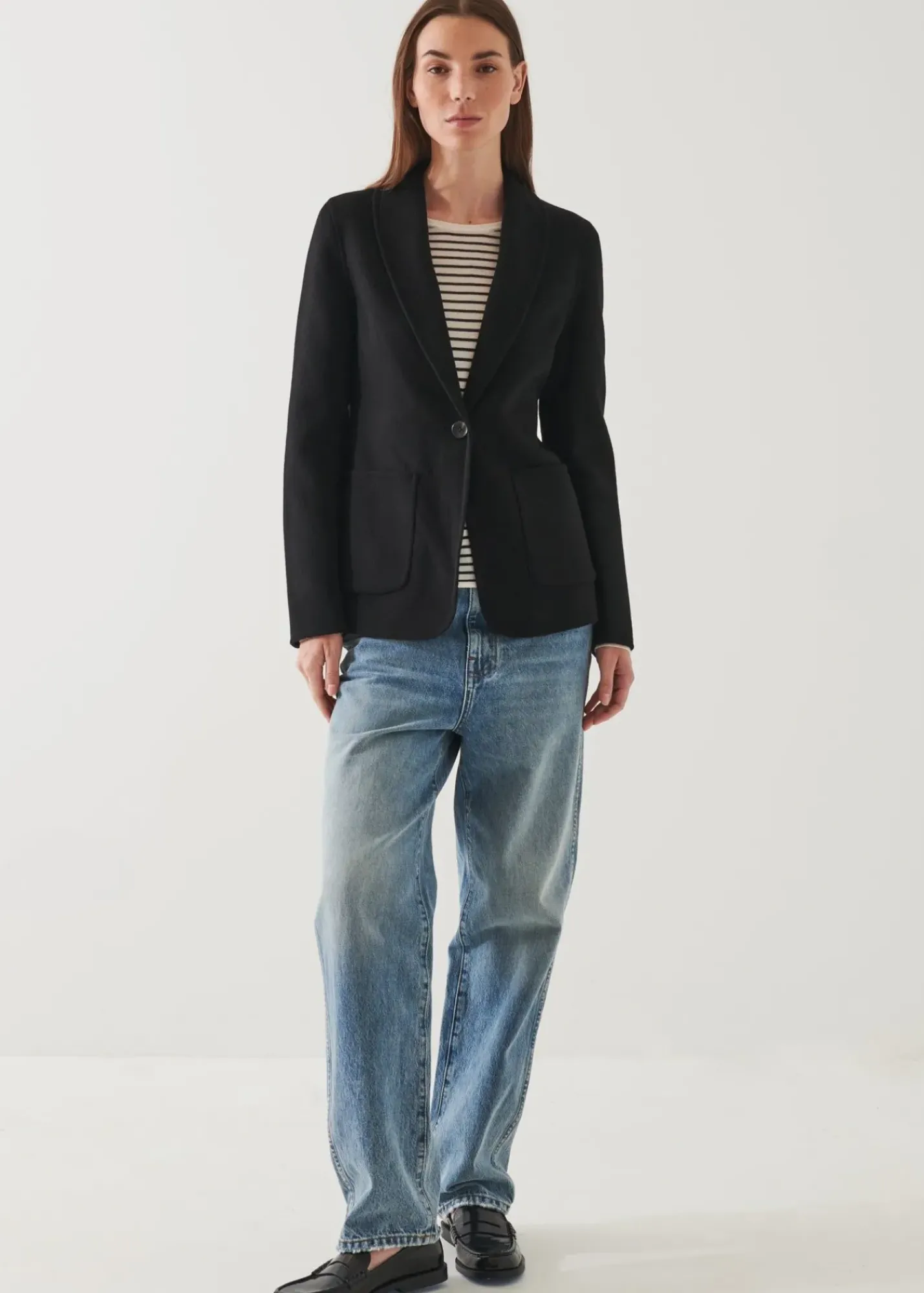PATRICK ASSARAF Shawl Collar Cashmere Blazer|Women Outerwear