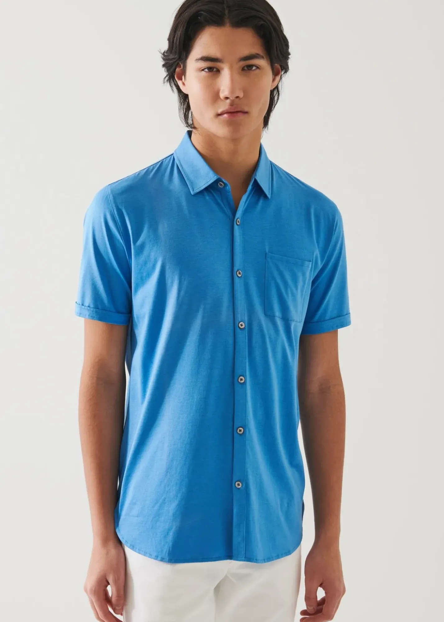 PATRICK ASSARAF Silk And Cotton Shirt|Men Shirts