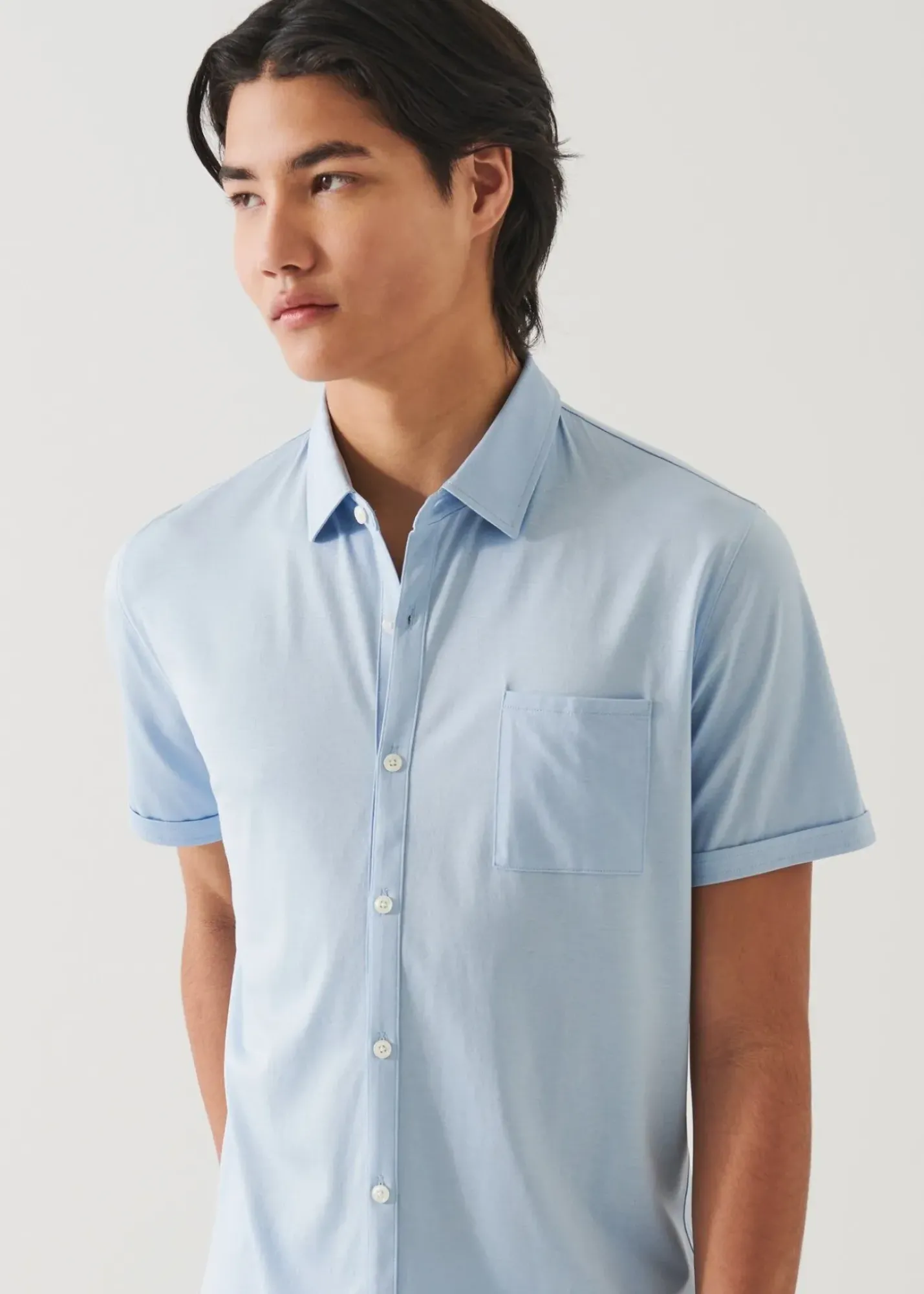 PATRICK ASSARAF Silk And Cotton Shirt|Men Shirts