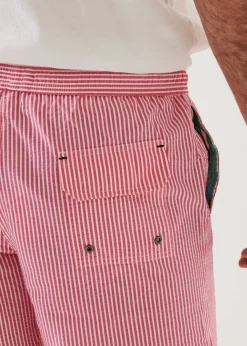 PATRICK ASSARAF Striped Swim Short|Men Bottoms