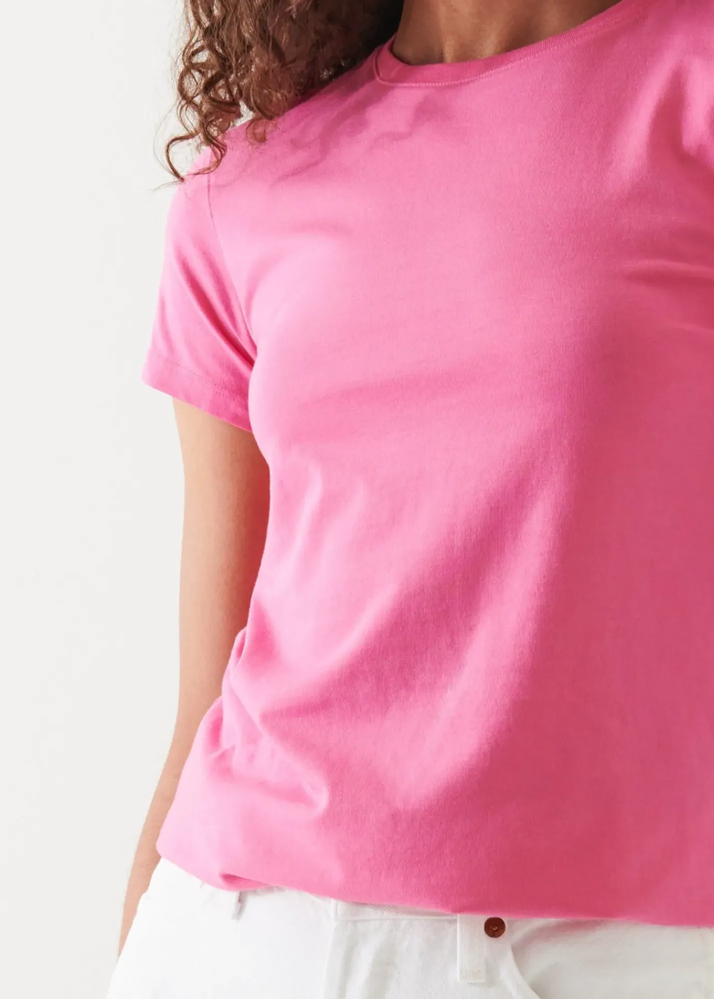 PATRICK ASSARAF Sublime Reactive Pima Cotton Stretch Slim T-Shirt|Women T-Shirts