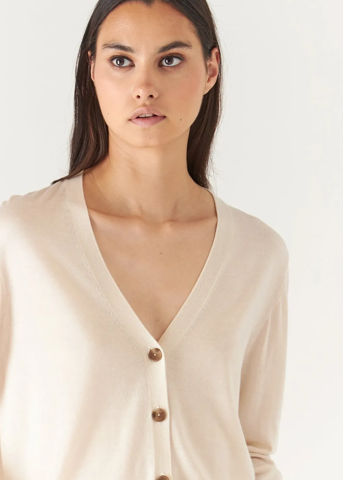 PATRICK ASSARAF Superfine Merino Lyocell Relaxed Cardigan|Women Knitwear