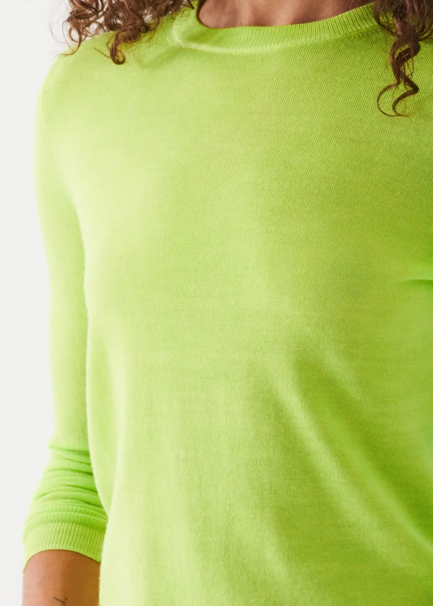 PATRICK ASSARAF Superfine Merino Sunfade Crewneck|Women Knitwear