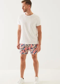 PATRICK ASSARAF Tropical Print Swim Short|Men Bottoms