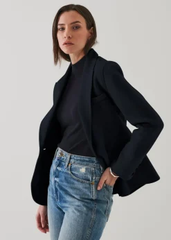 PATRICK ASSARAF Wool Cashmere Blazer|Women Blazers