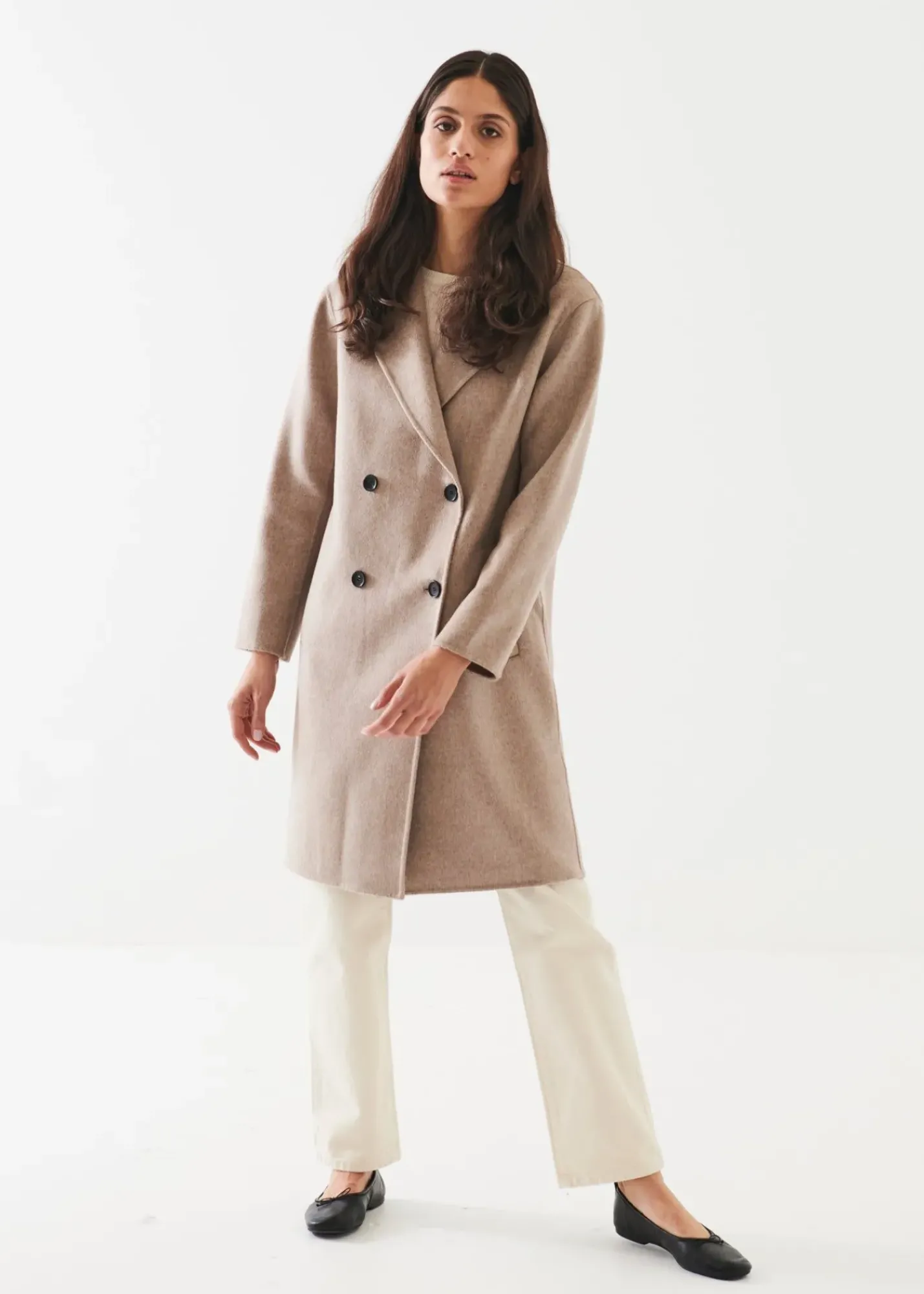 PATRICK ASSARAF Wool Cashmere Coat|Women Outerwear