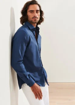 PATRICK ASSARAF Wool Shirt|Men Shirts