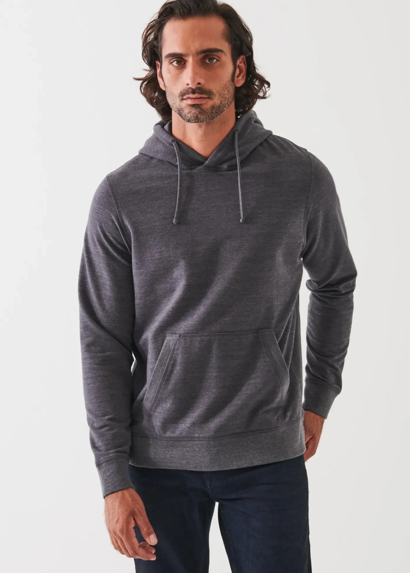 PATRICK ASSARAF Wool-Cashmere Shirt Jacket|Men Shirt Jackets