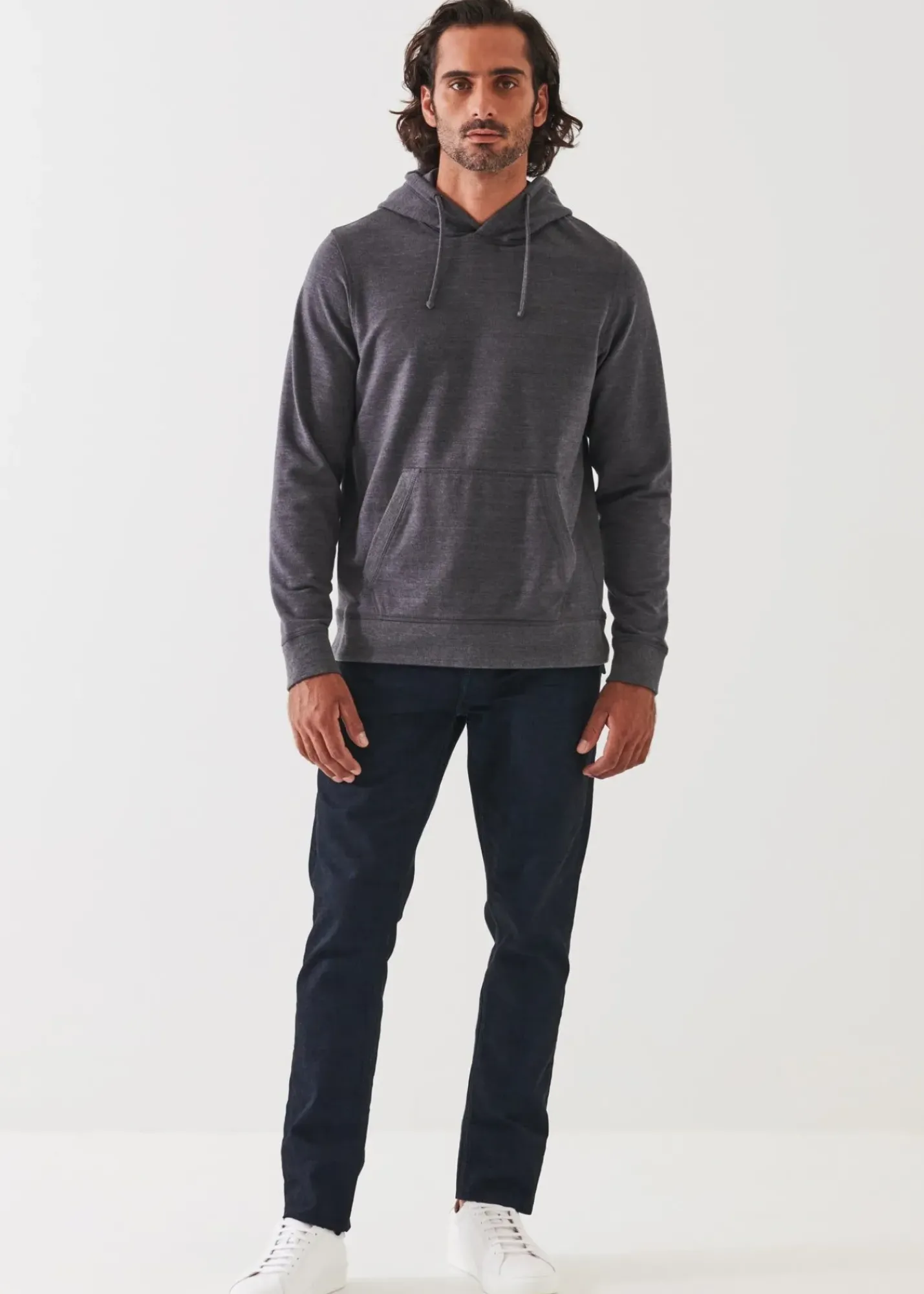 PATRICK ASSARAF Wool-Cashmere Shirt Jacket|Men Shirt Jackets